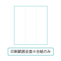 紙石鹸の印刷範囲